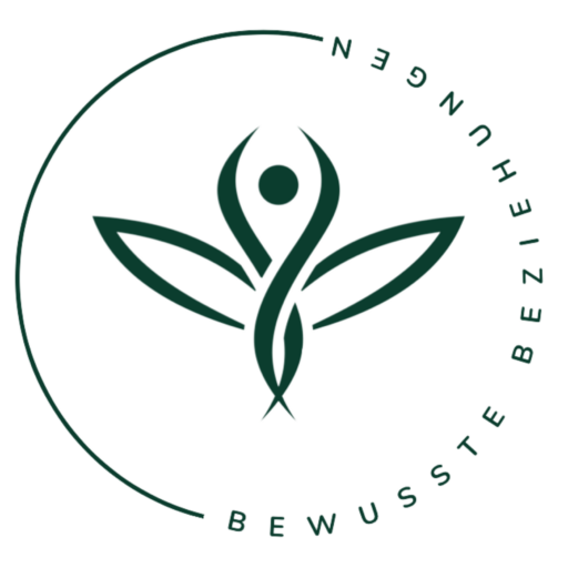 Bewusste Beziehungen Logo – Symbol für tiefe, erfüllte Partnerschaften und echtes Verständnis zwischen Mann und Frau.