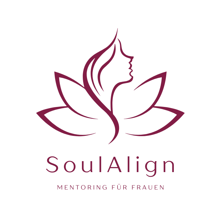 SoulAlign Logo – Mentoring für Frauen mit Fokus auf bewusste Beziehungen und innere Klarheit